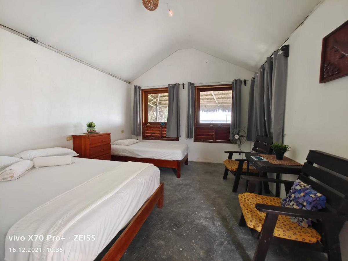 Lunazul Eco-Cabana Frente Al Mar Mahahual Eksteriør billede