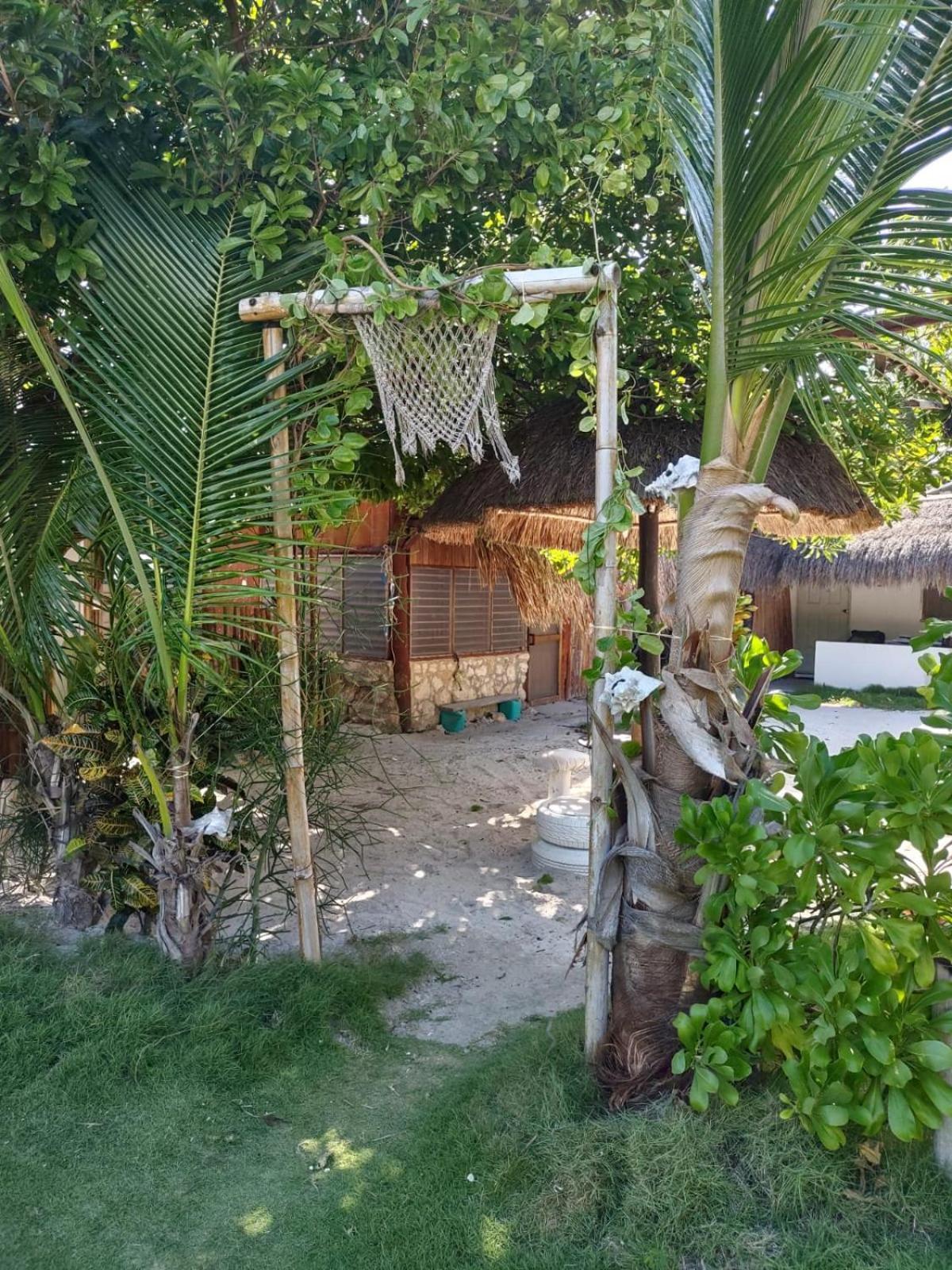 Lunazul Eco-Cabana Frente Al Mar Mahahual Eksteriør billede
